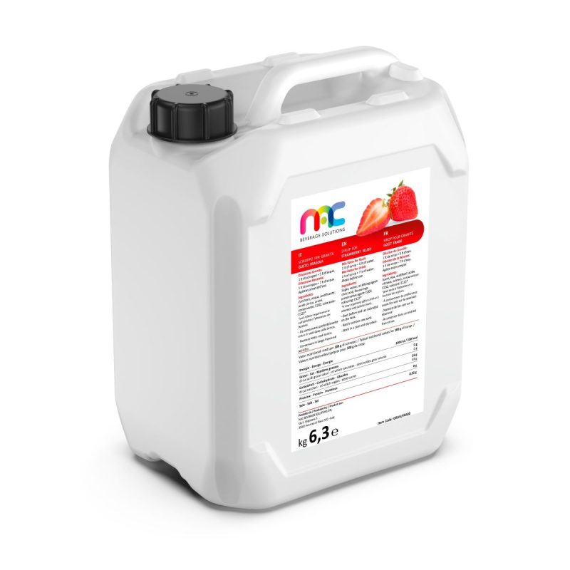 Сироп для слашу NAC Полуниця 5 л (GRA5LFRA00)